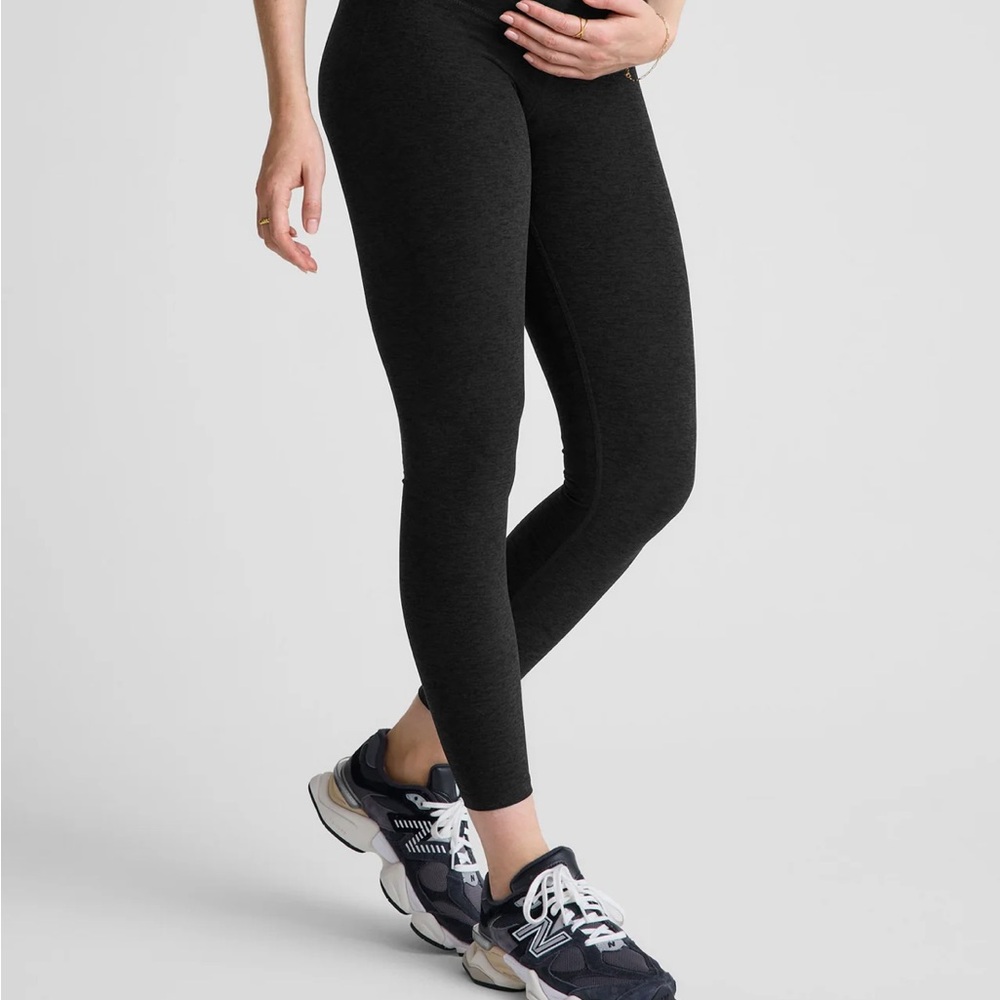 Spacedye Beyond the Bump Maternity Midi Legging - Darkest Night